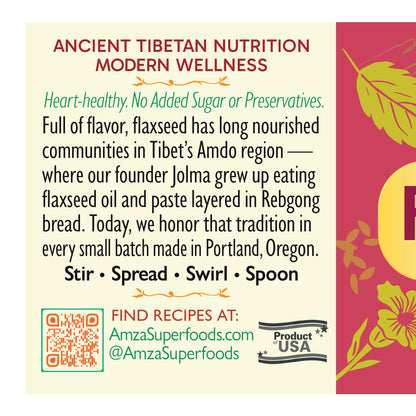 Toasted Flaxseed Butter with Roasted Oregon Hazelnuts