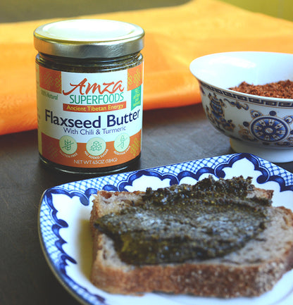 Flaxseed Butter with Chili & Turmeric, 12OZ