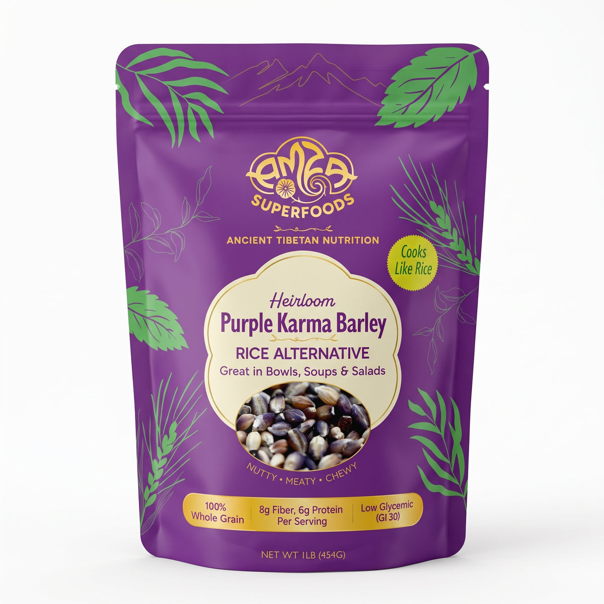 Heirloom Purple Karma Barley Rice Alternative