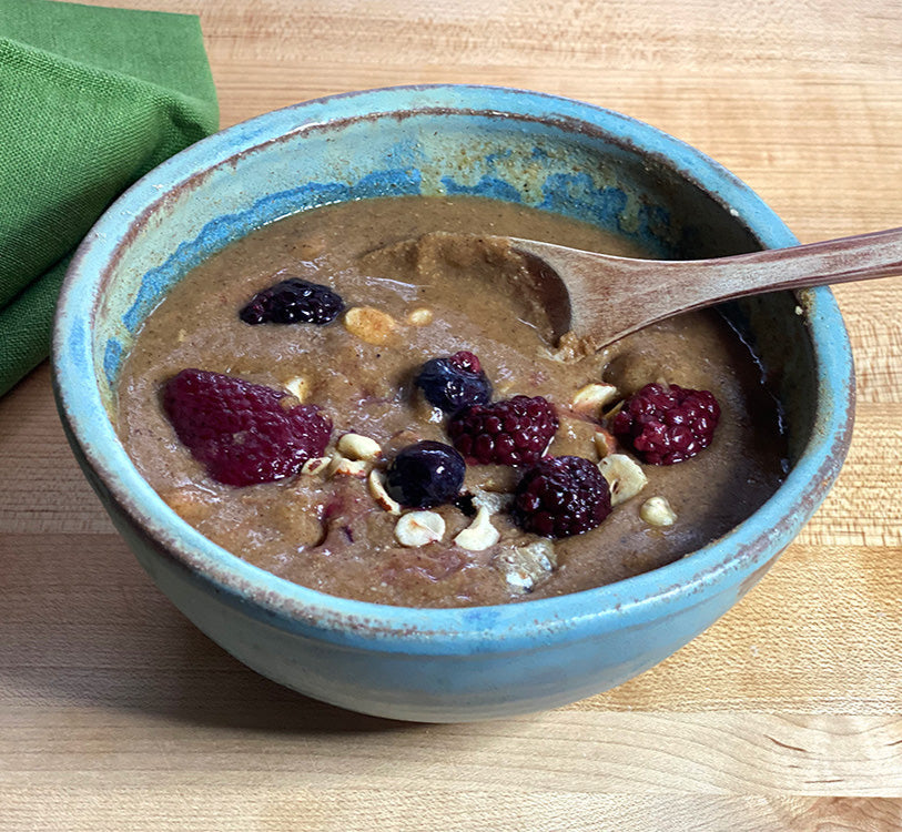 No-cook Tibetan Tsamba Breakfast Mix with Nuts & Dates